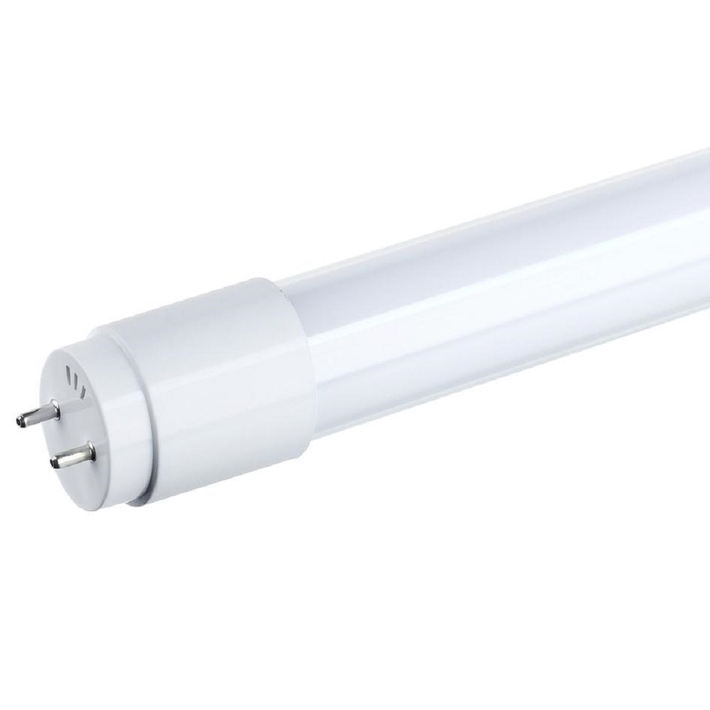 Plafoniera LED Singola 18W Con Tubo T8 Samsung 120cm - Luce Bianco Freddo 6400K, 1700 Lumen - Raccordo A Soffitto Monotubo Plus